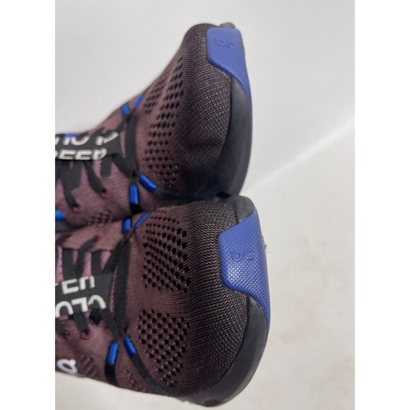 On Cloudsurfer Running Shoes Womens 7.5 Black Purple Athletic Trainer Sneakers - Picture 6 of 10